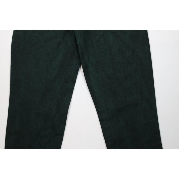 Deadstock Vtg 90s Streetwear Mens 36x34 Baggy Acid Wash Skateboard Jeans Green - Picture 11 of 13